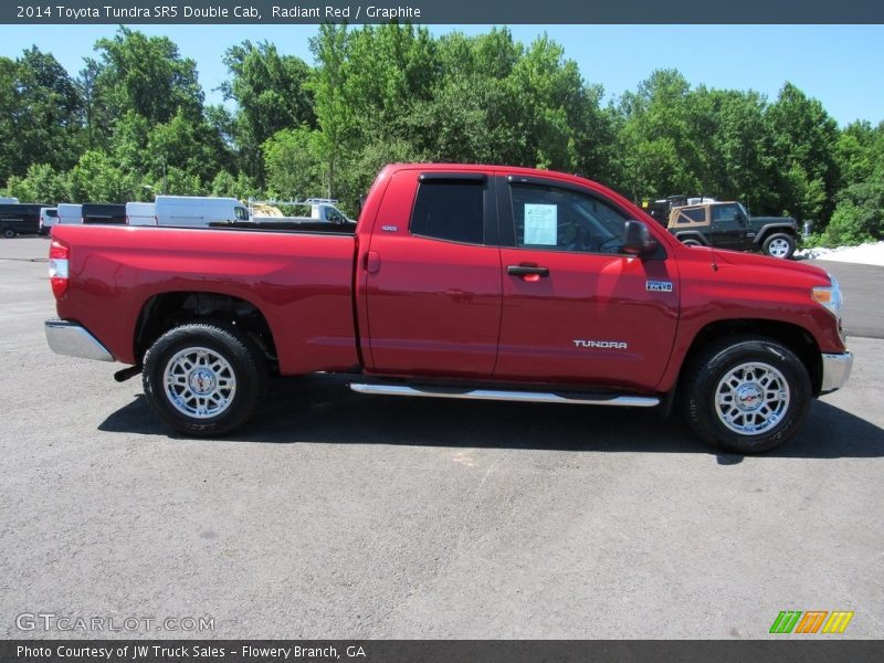 Radiant Red / Graphite 2014 Toyota Tundra SR5 Double Cab