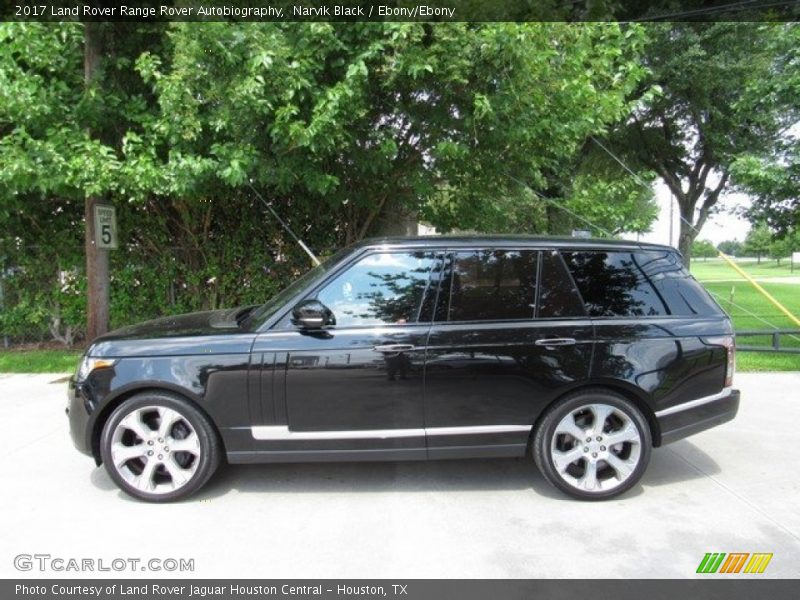 Narvik Black / Ebony/Ebony 2017 Land Rover Range Rover Autobiography