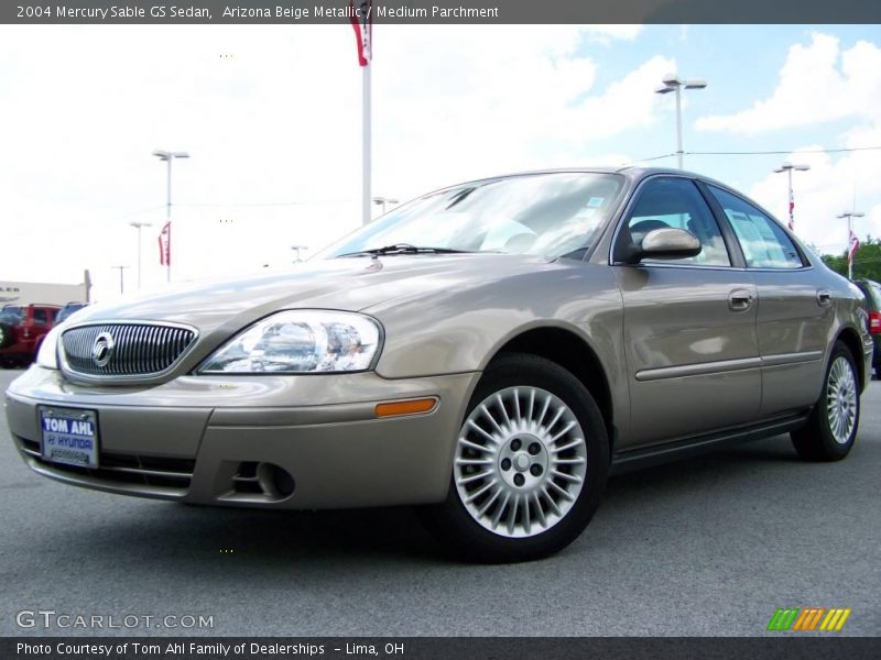 Arizona Beige Metallic / Medium Parchment 2004 Mercury Sable GS Sedan
