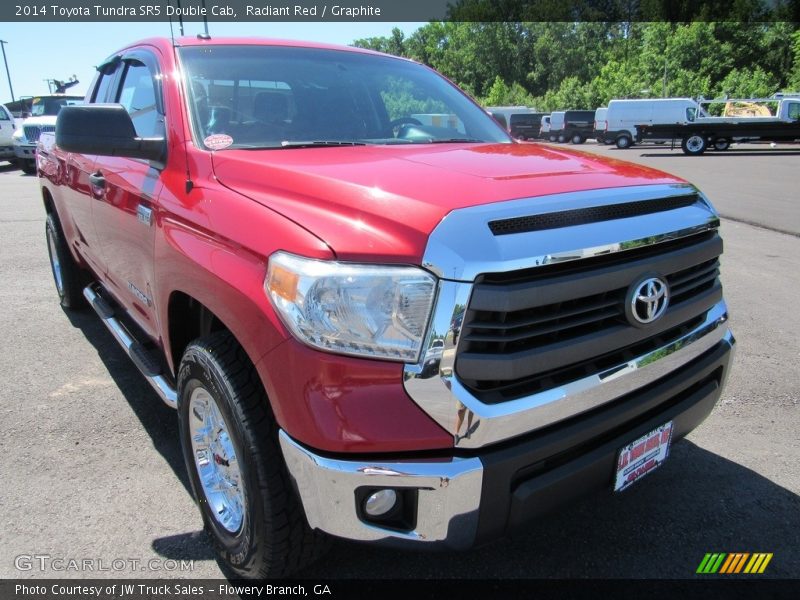 Radiant Red / Graphite 2014 Toyota Tundra SR5 Double Cab