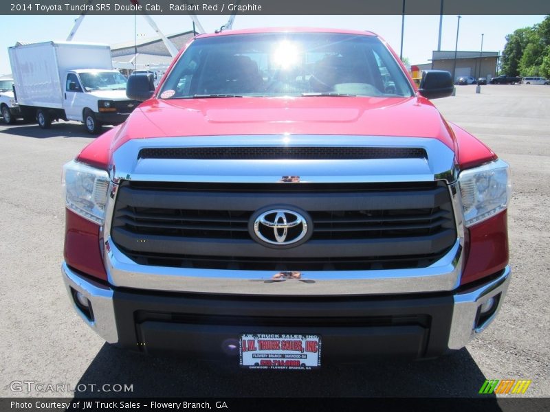 Radiant Red / Graphite 2014 Toyota Tundra SR5 Double Cab