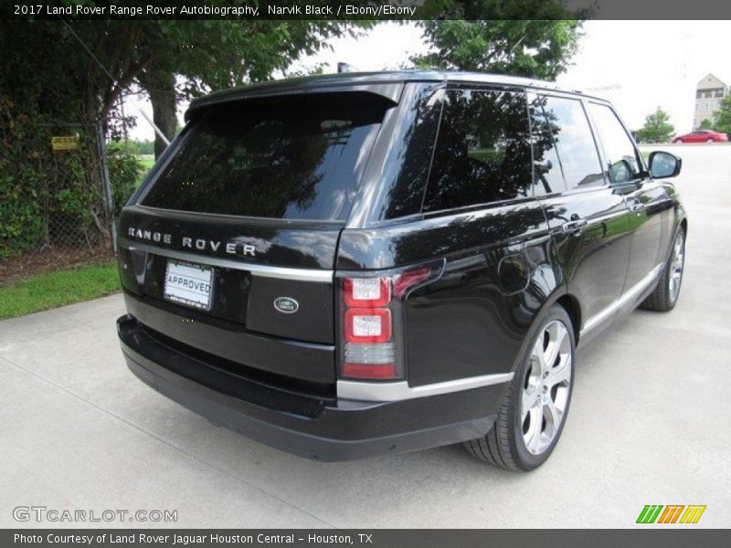 Narvik Black / Ebony/Ebony 2017 Land Rover Range Rover Autobiography
