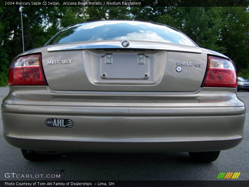 Arizona Beige Metallic / Medium Parchment 2004 Mercury Sable GS Sedan