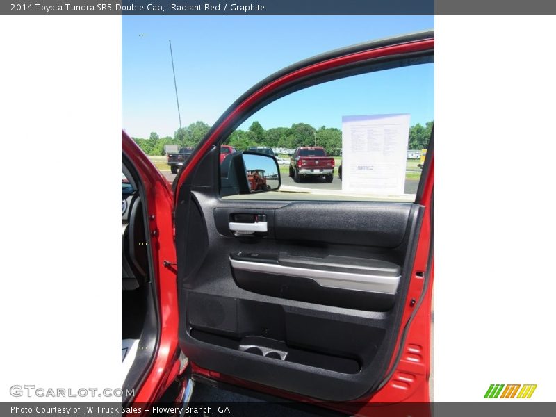Radiant Red / Graphite 2014 Toyota Tundra SR5 Double Cab