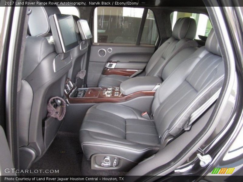 Rear Seat of 2017 Range Rover Autobiography