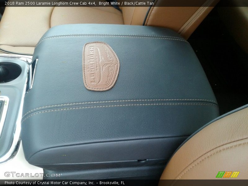 Bright White / Black/Cattle Tan 2018 Ram 2500 Laramie Longhorn Crew Cab 4x4