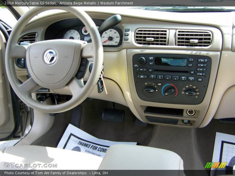 Arizona Beige Metallic / Medium Parchment 2004 Mercury Sable GS Sedan