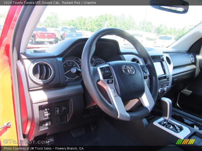 Radiant Red / Graphite 2014 Toyota Tundra SR5 Double Cab