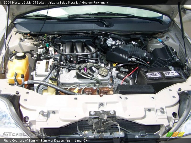 Arizona Beige Metallic / Medium Parchment 2004 Mercury Sable GS Sedan