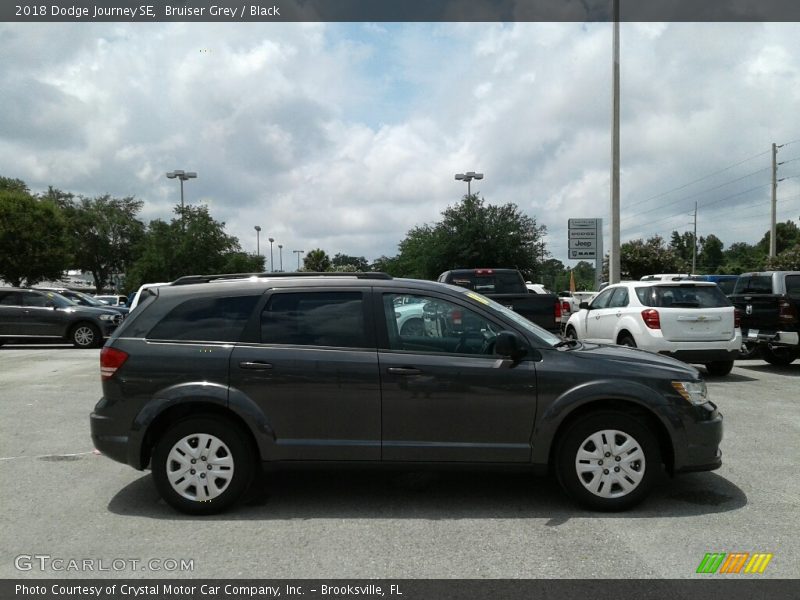 Bruiser Grey / Black 2018 Dodge Journey SE