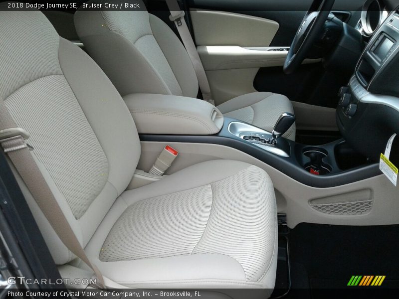 Bruiser Grey / Black 2018 Dodge Journey SE