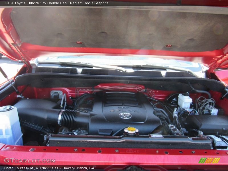 Radiant Red / Graphite 2014 Toyota Tundra SR5 Double Cab