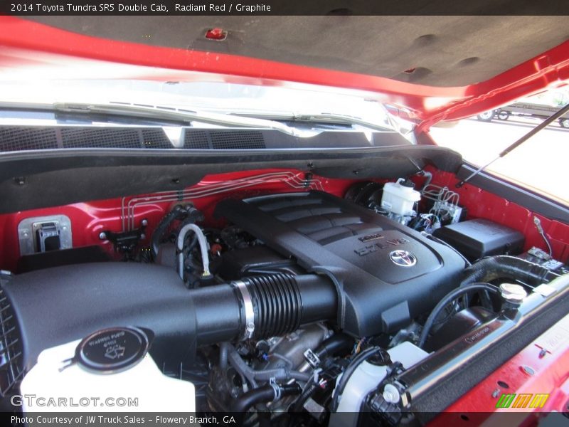 Radiant Red / Graphite 2014 Toyota Tundra SR5 Double Cab