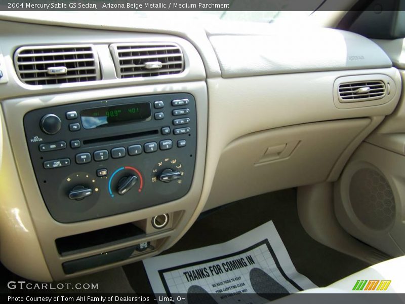Arizona Beige Metallic / Medium Parchment 2004 Mercury Sable GS Sedan
