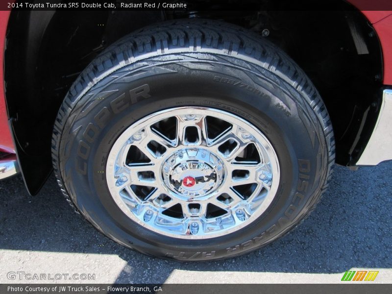Radiant Red / Graphite 2014 Toyota Tundra SR5 Double Cab