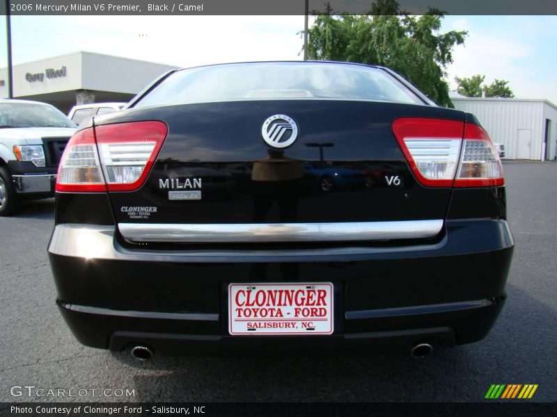 Black / Camel 2006 Mercury Milan V6 Premier