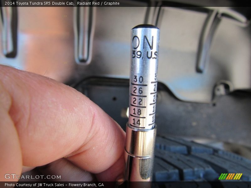 Radiant Red / Graphite 2014 Toyota Tundra SR5 Double Cab