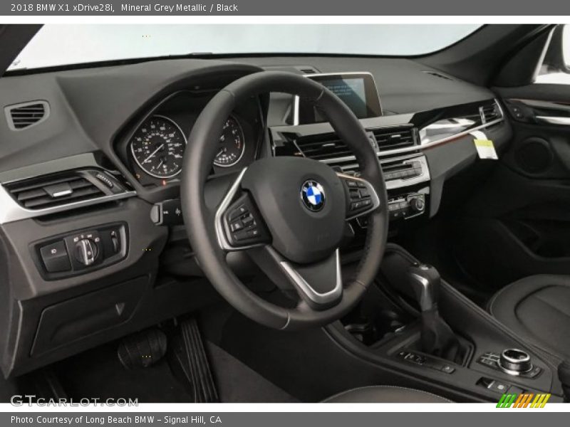 Mineral Grey Metallic / Black 2018 BMW X1 xDrive28i