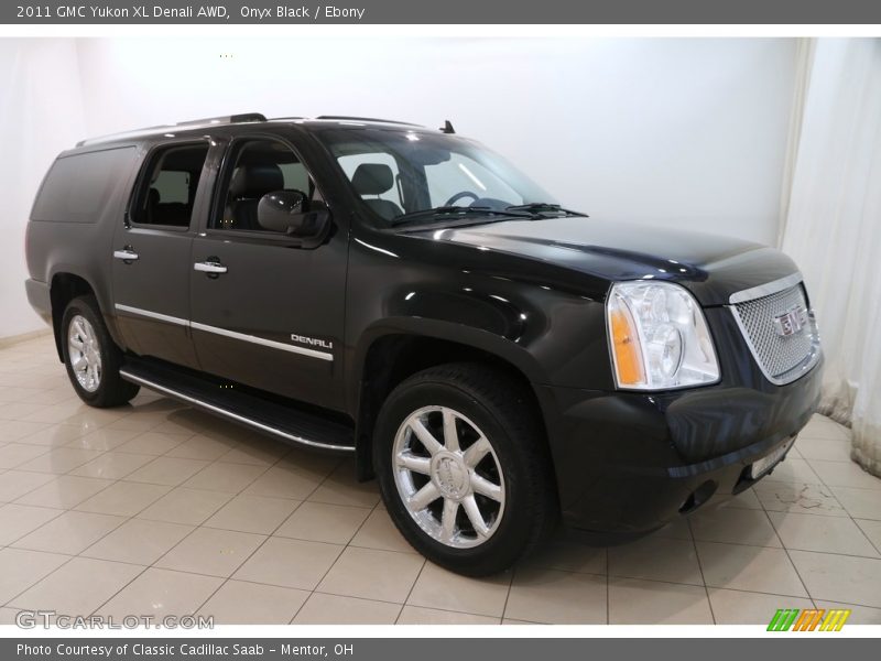 Onyx Black / Ebony 2011 GMC Yukon XL Denali AWD