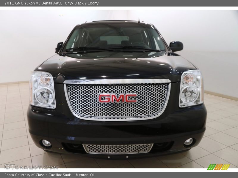 Onyx Black / Ebony 2011 GMC Yukon XL Denali AWD