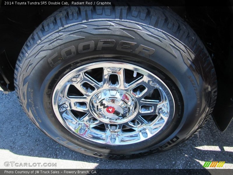 Radiant Red / Graphite 2014 Toyota Tundra SR5 Double Cab