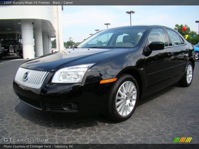 Black / Camel 2006 Mercury Milan V6 Premier