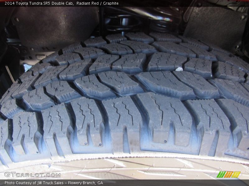 Radiant Red / Graphite 2014 Toyota Tundra SR5 Double Cab