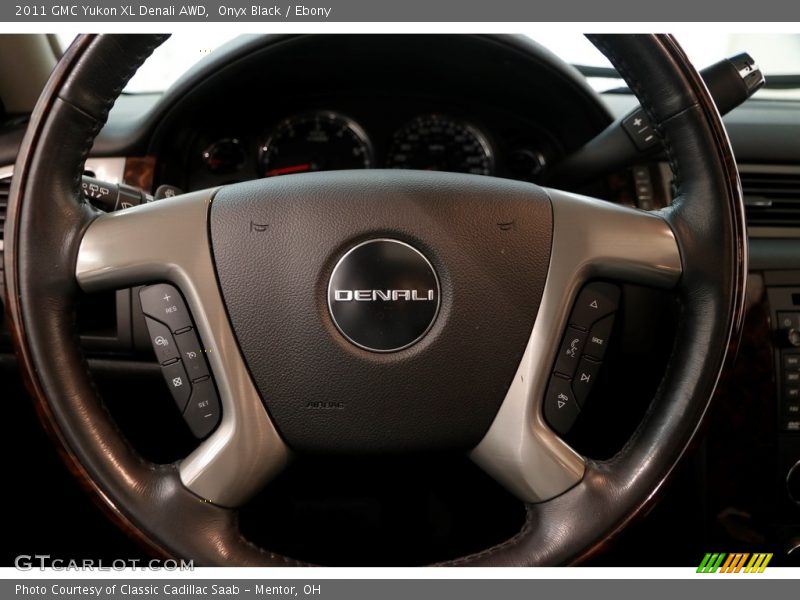 Onyx Black / Ebony 2011 GMC Yukon XL Denali AWD