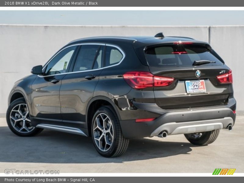 Dark Olive Metallic / Black 2018 BMW X1 xDrive28i