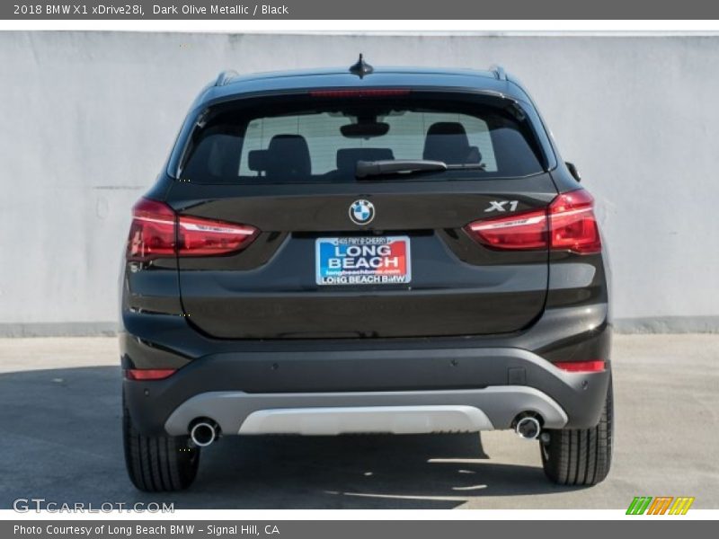 Dark Olive Metallic / Black 2018 BMW X1 xDrive28i