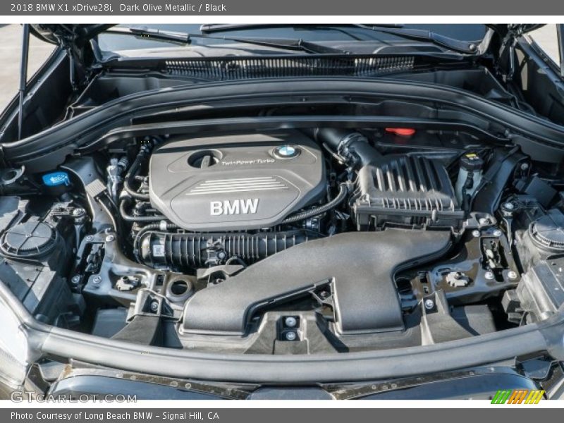 Dark Olive Metallic / Black 2018 BMW X1 xDrive28i