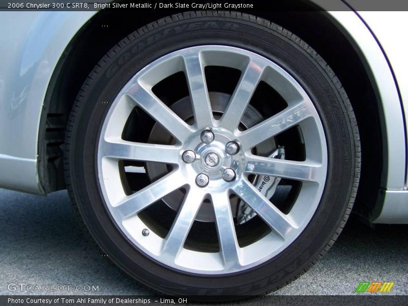 Bright Silver Metallic / Dark Slate Gray/Light Graystone 2006 Chrysler 300 C SRT8