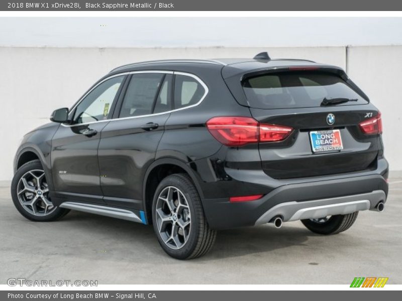 Black Sapphire Metallic / Black 2018 BMW X1 xDrive28i