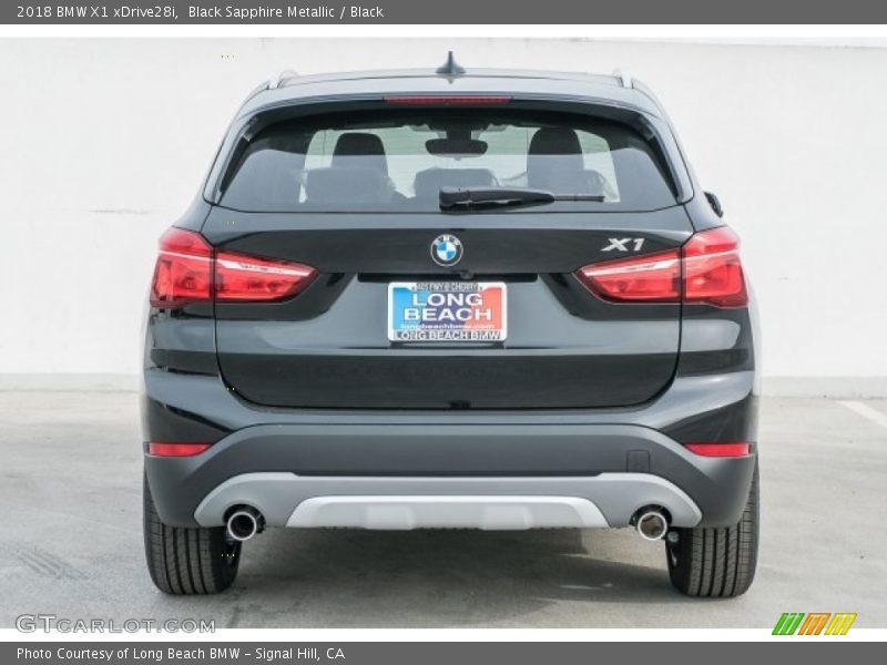 Black Sapphire Metallic / Black 2018 BMW X1 xDrive28i