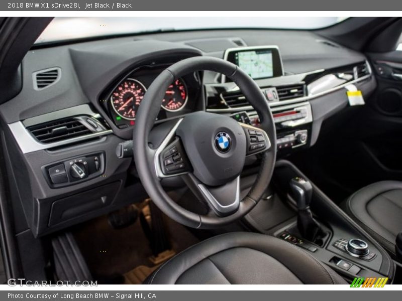 Jet Black / Black 2018 BMW X1 sDrive28i