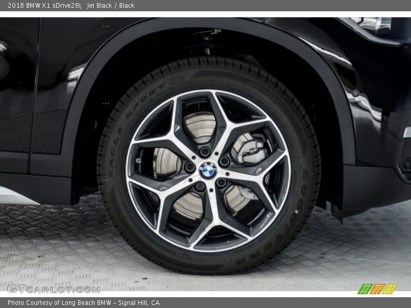 Jet Black / Black 2018 BMW X1 sDrive28i