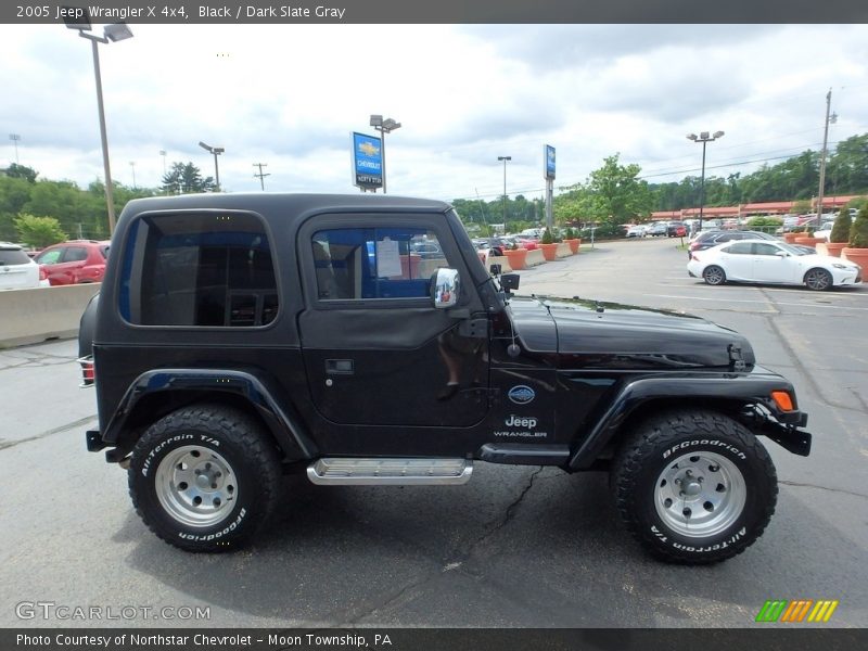 Black / Dark Slate Gray 2005 Jeep Wrangler X 4x4