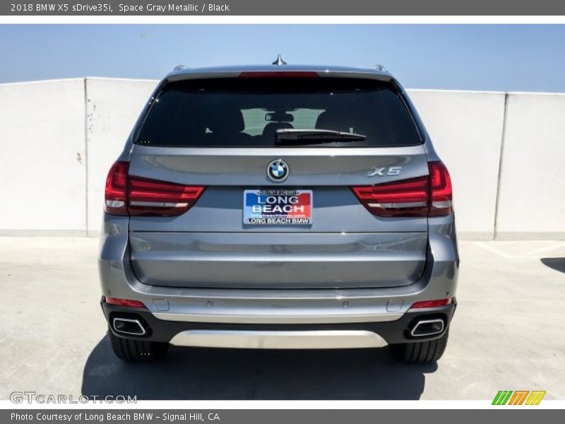 Space Gray Metallic / Black 2018 BMW X5 sDrive35i
