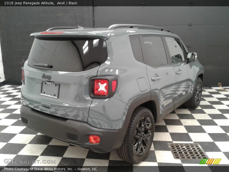 Anvil / Black 2018 Jeep Renegade Altitude