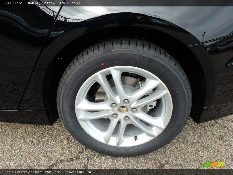 Shadow Black / Ebony 2018 Ford Fusion SE