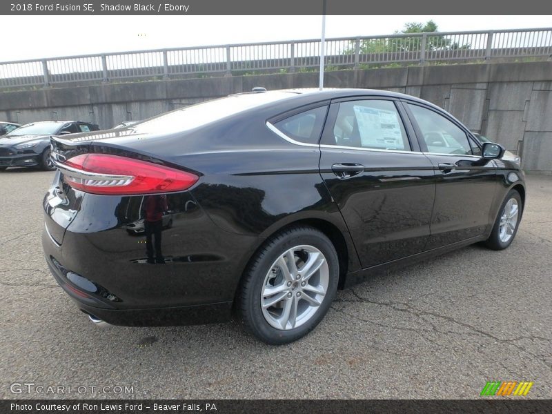 Shadow Black / Ebony 2018 Ford Fusion SE