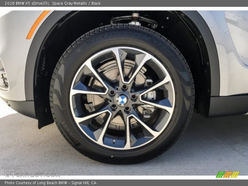 Space Gray Metallic / Black 2018 BMW X5 sDrive35i