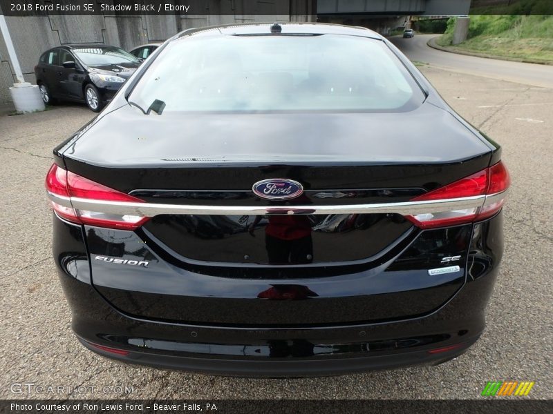Shadow Black / Ebony 2018 Ford Fusion SE