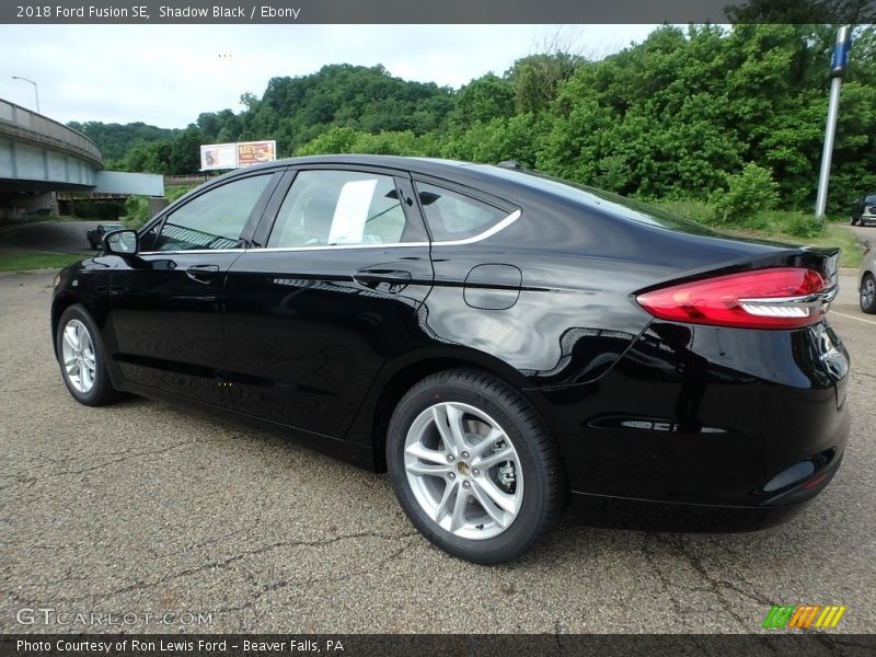 Shadow Black / Ebony 2018 Ford Fusion SE