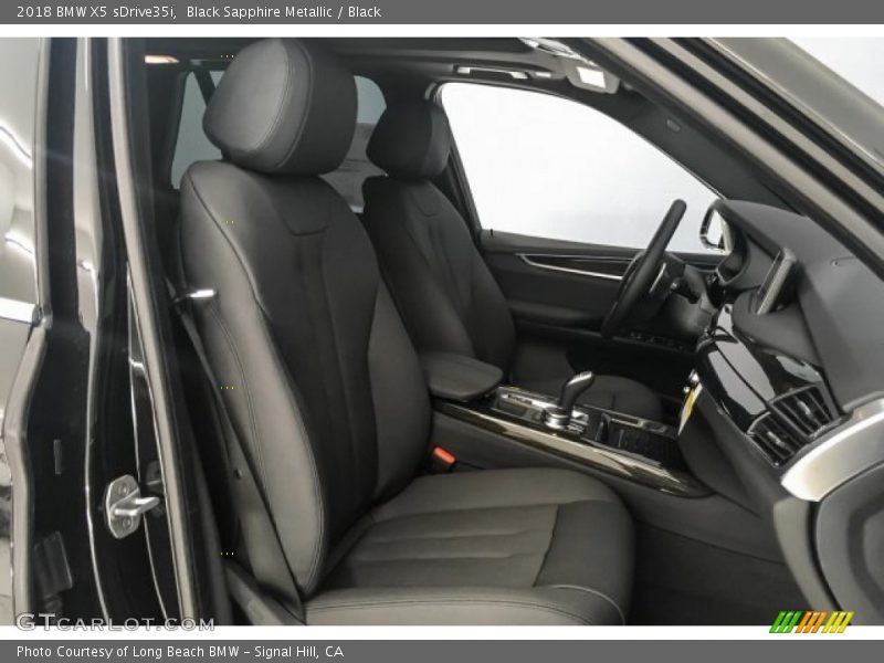Black Sapphire Metallic / Black 2018 BMW X5 sDrive35i