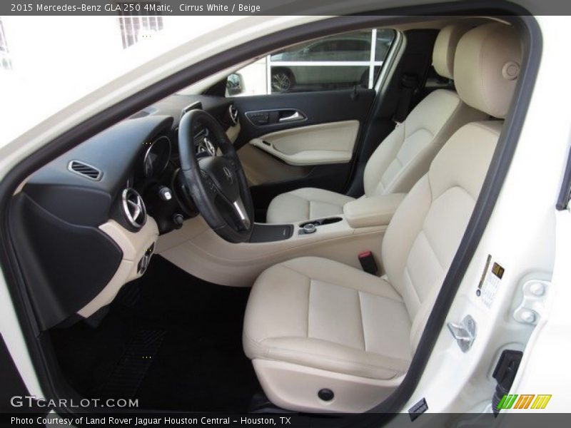 Cirrus White / Beige 2015 Mercedes-Benz GLA 250 4Matic