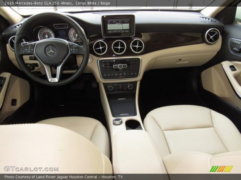 Cirrus White / Beige 2015 Mercedes-Benz GLA 250 4Matic