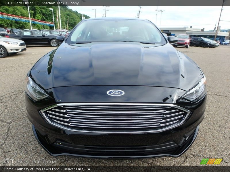 Shadow Black / Ebony 2018 Ford Fusion SE