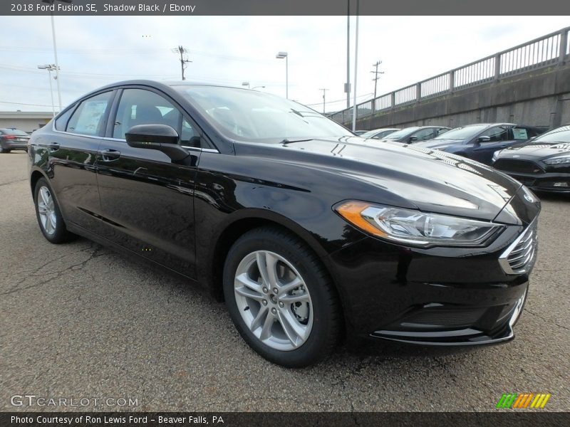 Shadow Black / Ebony 2018 Ford Fusion SE