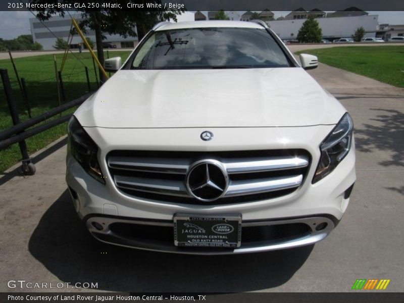 Cirrus White / Beige 2015 Mercedes-Benz GLA 250 4Matic